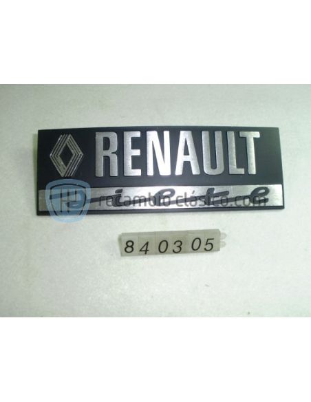 Comprar anagrama metálico Renault Siete trasero Online
