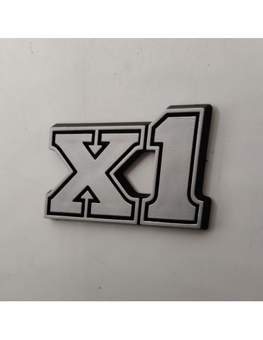 Anagrama emblema logotipo insignia X1 Volkswagen Golf Kamei