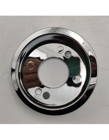 Base piloto delantero izquierdo cromado Citroen 2CV