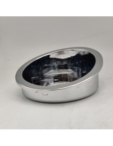 Base piloto delantero izquierdo cromado Citroen 2CV