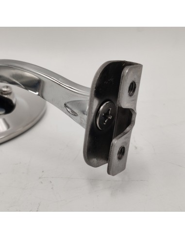 Espejo retrovisor exterior universal de pinza derecho e izquierdo cromado