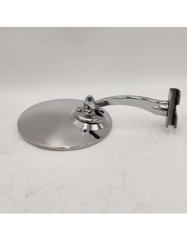 Espejo retrovisor universal exterior de pinza derecho e izquierdo cromado