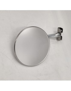 Espejo retrovisor exterior universal de pinza derecho e izquierdo cromado 2