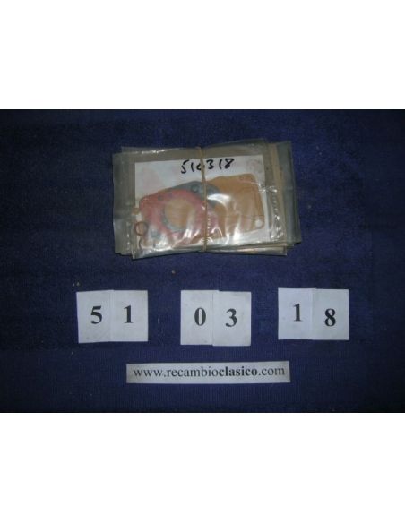 Juntas de reparación carburador Renault 5 TL, Renault 5 GTL, Renault 7 TL, Renault 7 GTL Renault 6