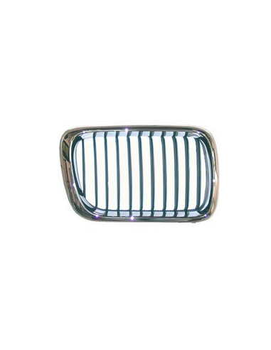 Rejilla delantera derecha borde cromado BMW E36 51138195152