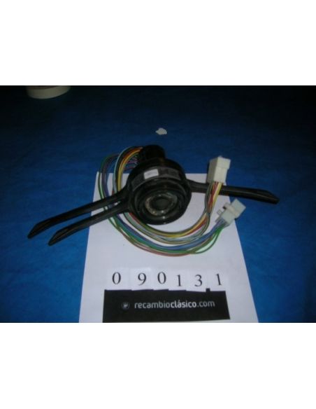 Mando de luces color negro para fiat 132.