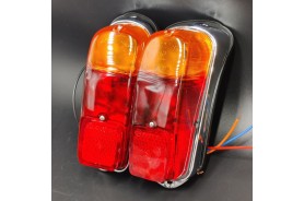 Juego de pilotos traseros cromados SEAT 600 D, SEAT 600 E