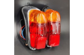 Juego de pilotos traseros cromados SEAT 600 D, SEAT 600 E