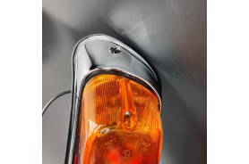 Piloto trasero izquierdo cromado SEAT 600 D, SEAT 600 E