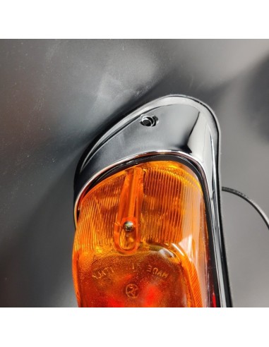 Piloto trasero derecho cromado SEAT 600 D, SEAT 600 E