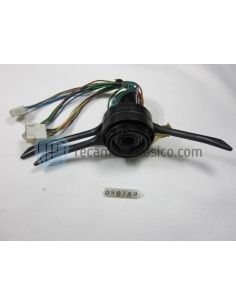 Mando de luces negro Fiat 132 con 3 clemas