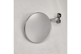 Juego de espejos retrovisores exteriores universales de pinza derecho e izquierdo cromado