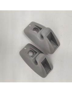 Juego clip parasol gris Volkswagen Jetta MK1 MK2 Golf GTI MK1 MK2 Passat B2 B3 B4 Polo Vento Scirocco 191857559