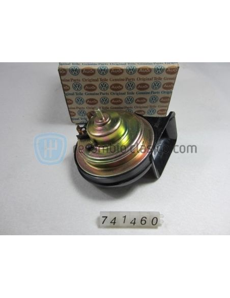 Sirena claxon 12v con 2 clemas Audi Volkswagen 431951223A