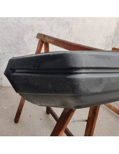 Paragolpes parachoques nuevo trasero negro Renault 11 Fase 1 7700702381 2