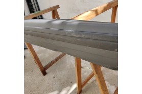 Parachoques paragolpes trasero nuevo Renault 11 3 puertas 7700702381 Fase 1