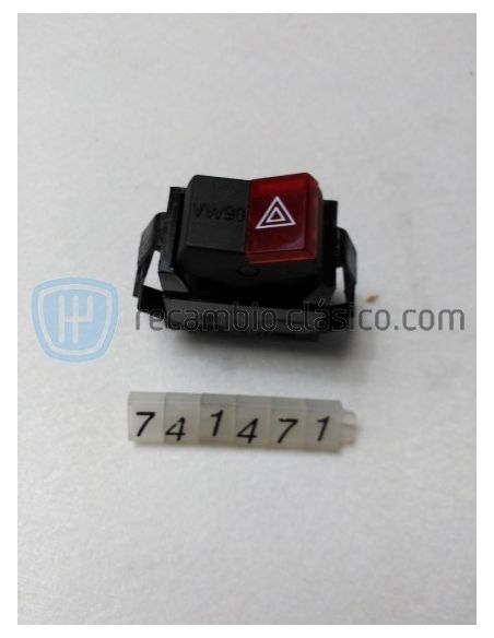 Interruptor warning Volkswagen Golf, Volkswagen Jetta, Volkswagen Passat, Volkswagen Scirocco 171953235A