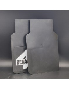 Juego de faldillas guardabarros traseras delanteras antisalpicadura negras Renault 4 L 2