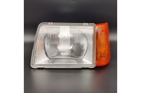 Faro H4 delantero izquierdo con intermitente ámbar SEAT Marbella, SEAT Terra SE028930009B 61233 LC053