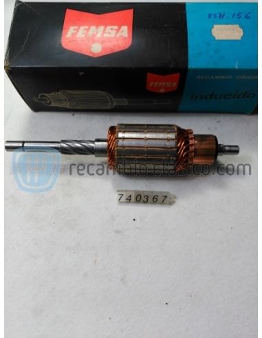 Inducido motor arranque Renault Ondine, Renault Gordini, Renault 4, Renault 8, Renault 10