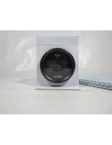 Tacómetro reloj cuentarevoluciones digital bisel negro
