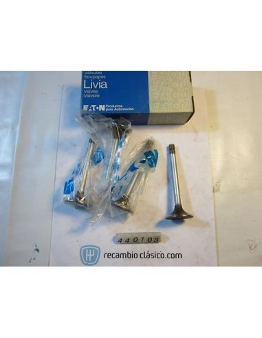 Juego de 4 válvulas admisión SEAT 124, 1430 SEAT 128 641368