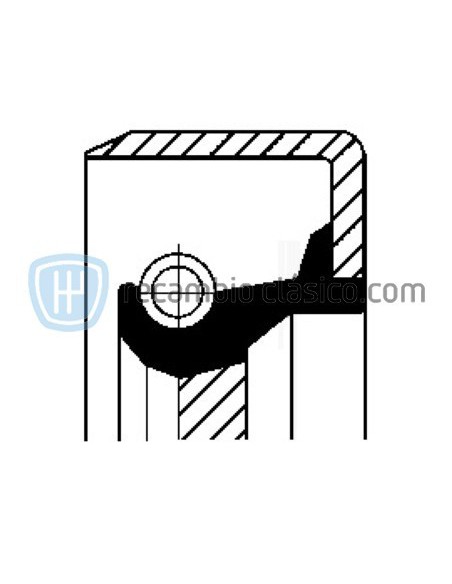 Comprar Anillo retén cigüeñal Alfa Romeo online Comprar Anillo retén cigüeñal Alfa Romeo online