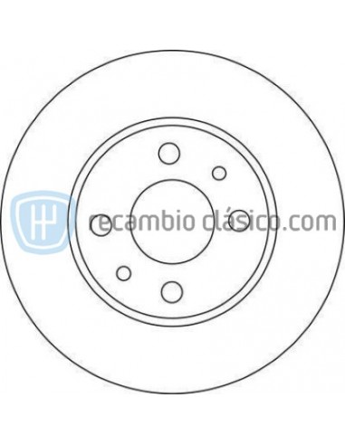 Comprar Disco freno Alfa romeo 145 146 33 y 155 online