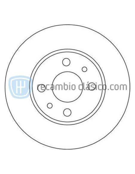 Comprar Disco freno Alfa romeo 145 146 33 y 155 online