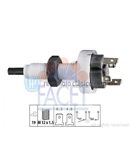 Comprar Interruptor pedal freno Alfa Romeo 33, 90 y Giulietta