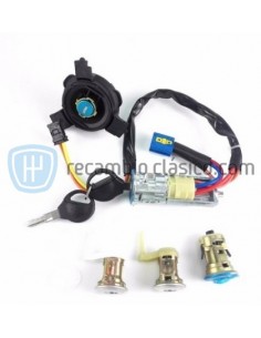 Comprar Juego de llaves, bombines y conmutador Peugeot 206