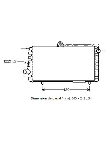 Comprar Radiador Alfa Romeo 33 online