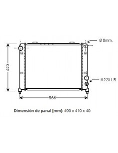Comprar Radiador ALFA ROMEO 75 online