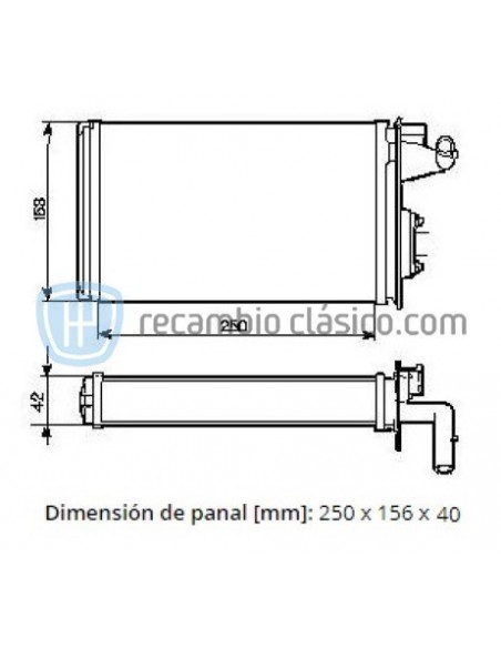 Comprar Radiador Calefactor FIAT Tipo/Tempra online