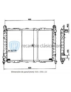 Comprar Radiador ALFA ROMEO 145 / 146 online