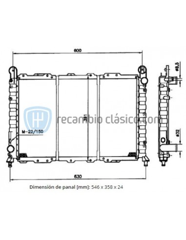 Comprar Radiador ALFA ROMEO 145 / 146 online