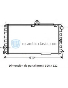 Comprar Radiador Alfa Romeo 33 online