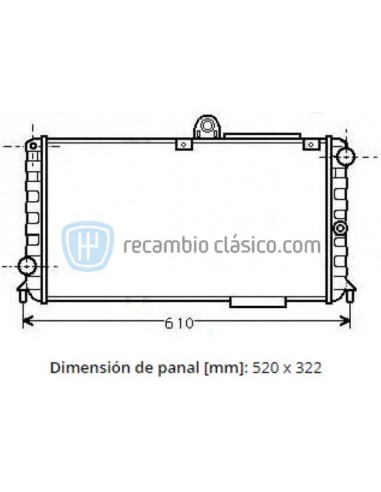 Comprar Radiador Alfa Romeo 33 online