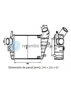 Comprar Intercooler ALFA ROMEO 156 y 155 online