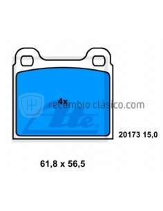 Comprar Juego de pastillas de freno Opel Ascona, Commodore