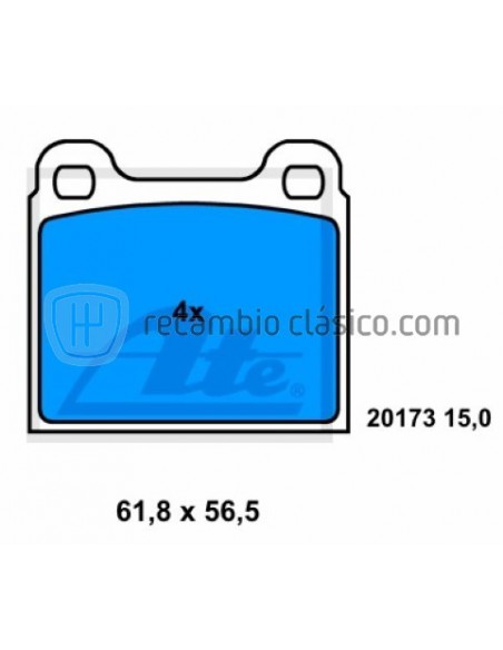 Comprar Juego de pastillas de freno Talbot Matra Rancho online