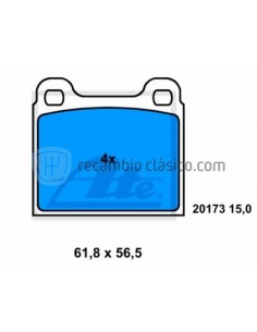 Comprar Juego de pastillas de freno Alfa Romeo Alfetta