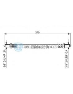 Comprar Latiguillo frenos Land Rover 88 y 109 online