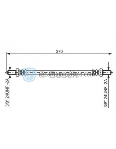 Comprar Latiguillo frenos Land Rover 88 y 109 online