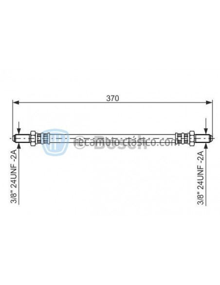 Comprar Latiguillo frenos Land Rover 88 y 109 online