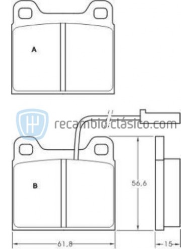 Comprar Pastillas de freno Alfa Romeo 75 online