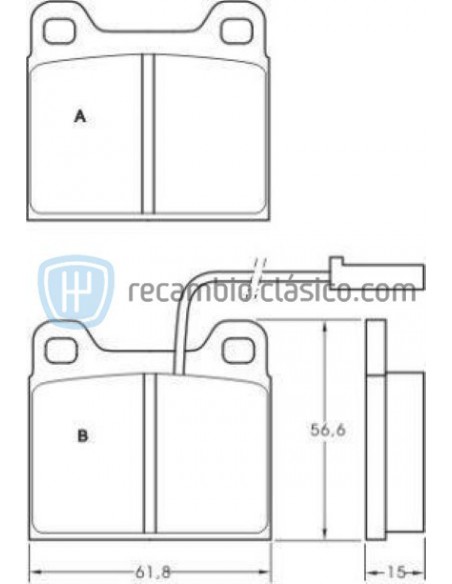 Comprar Pastillas de freno Alfa Romeo 75 online