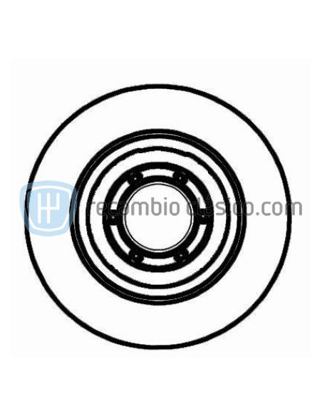 Comprar Disco de freno macizo Alfa Romeo 75, 90, Alfetta GT