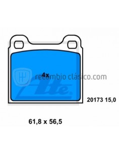 Comprar Juego de pastillas de freno Saab 99 online