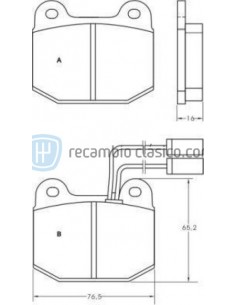 Comprar pastillas de freno Alfa Romeo 75, 90, RZ y SZ online